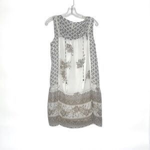 Xhilaration Tan Cream Sleeveless Sundress for Casual or Special Events